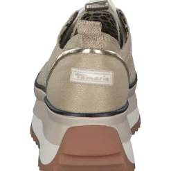 Tamaris 23731, Schnürschuhe, Damen, gold