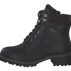 Tamaris 1-26266-43/020, Schnürstiefel, Damen, BLACK MATT