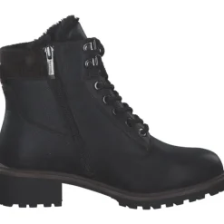 Tamaris 1-26266-43/020, Schnürstiefel, Damen, BLACK MATT