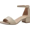 Tamaris 28295, Sling-Pumps, Damen, LT.GOLD GLAM