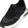 Tamaris 23721-20, Sneakers Low, Damen, BLACK GLAM UNI