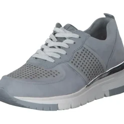 Tamaris 23745, Sneakers Low, Damen, Blau (sky pea./puch)