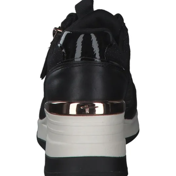 Tamaris 23703, Sneakers Low, Damen, BLACK/COPPER