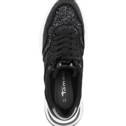 Tamaris 23721-20, Sneakers Low, Damen, BLACK GLAM UNI