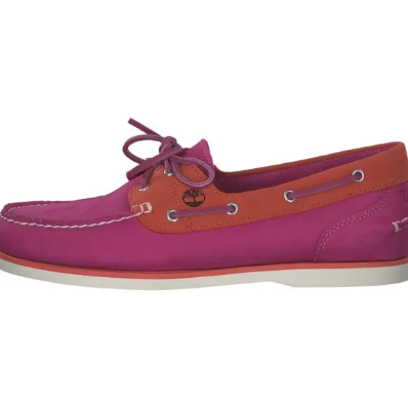 Timberland Classic Boat Amherst 2 Eye, Mokassins, Damen, bright pink