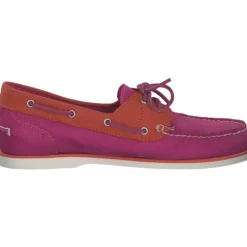 Timberland Classic Boat Amherst 2 Eye, Mokassins, Damen, bright pink