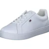Tommy Hilfiger FW0FW08072, Schnürschuhe, Damen, Weiß
