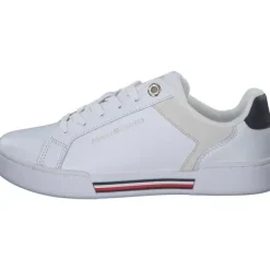 Tommy Hilfiger FW0FW07118, Sneakers Low, Damen, white/RWB