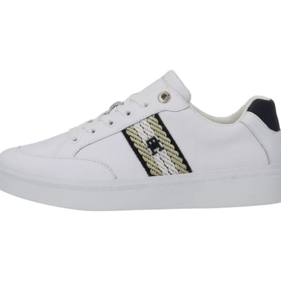 Tommy Hilfiger FW0FW07106, Sneakers Low, Damen, white