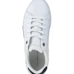 Tommy Hilfiger FW0FW07118, Sneakers Low, Damen, white/RWB