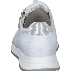 Waldläufer Vicky 752002, Schnürschuhe, Damen, WEISS SILBER